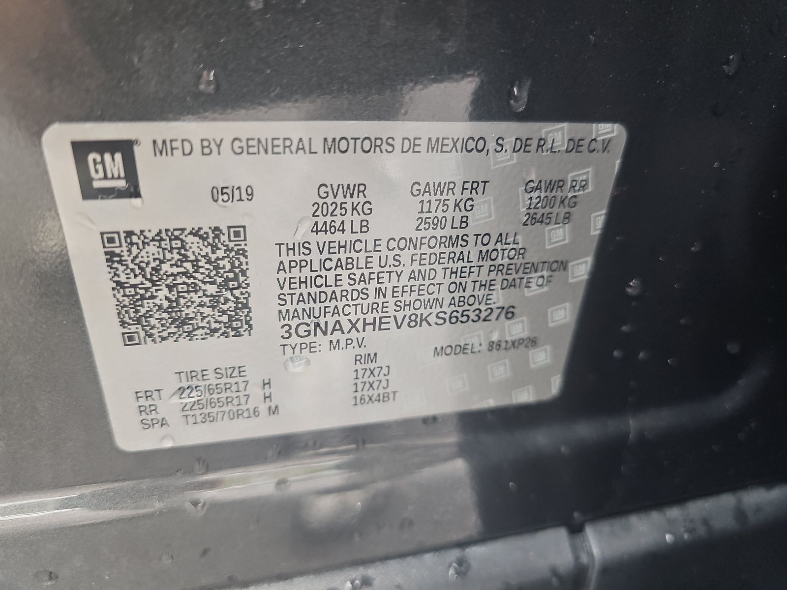 2019 Chevrolet Equinox LS FWD