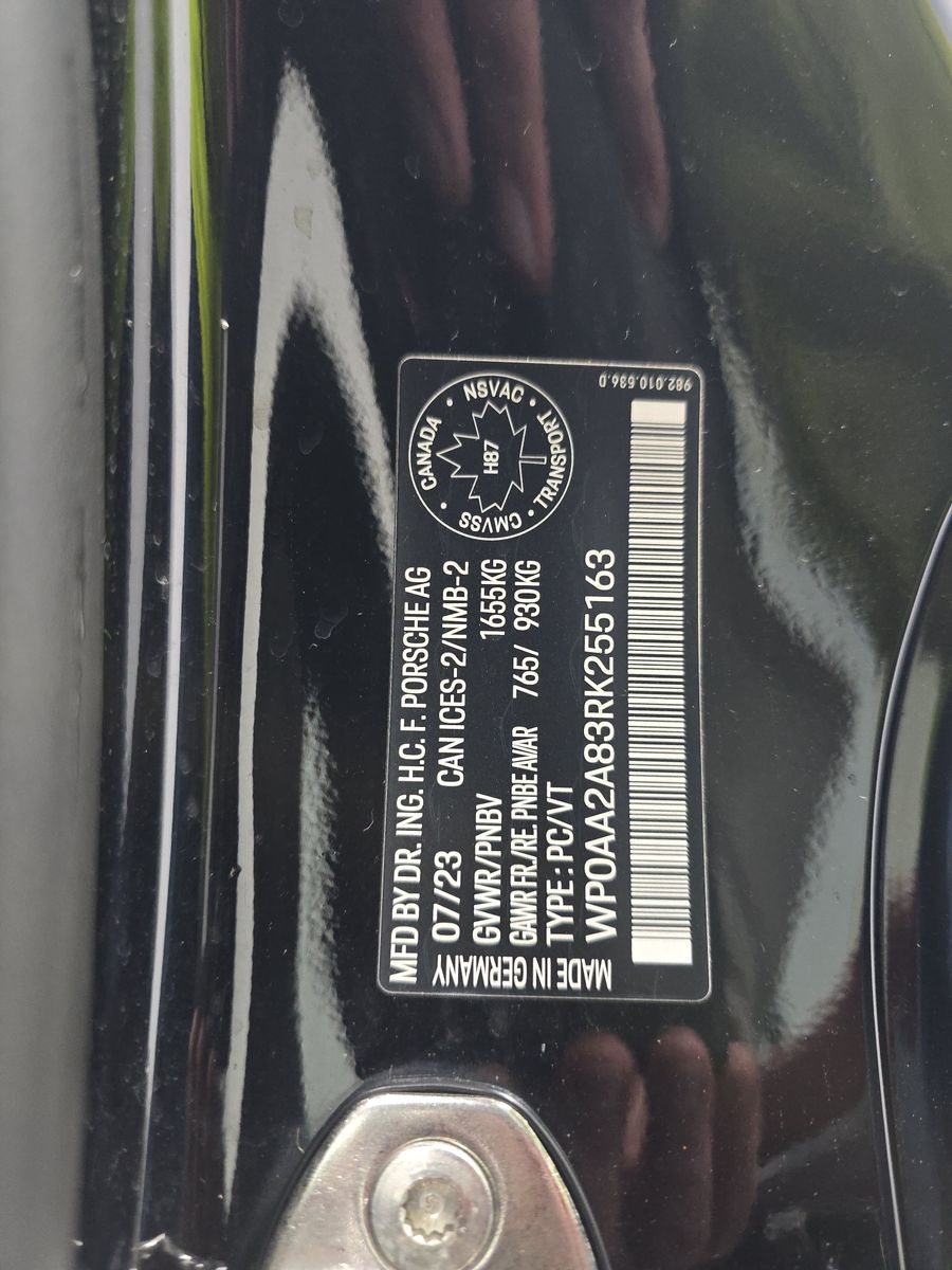 2024 Porsche 718 Cayman Base RWD