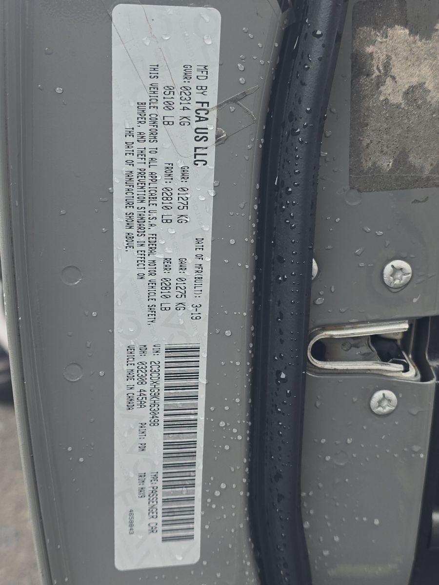 2019 Dodge Charger GT RWD