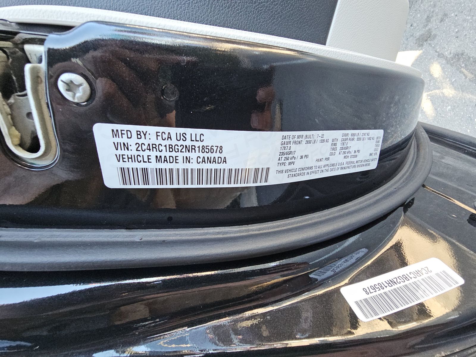 2022 Chrysler Pacifica Touring L FWD