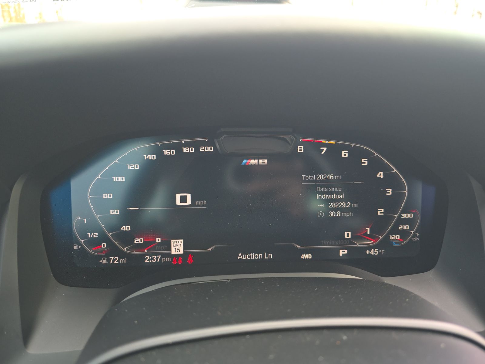 2022 BMW M8 Competition AWD