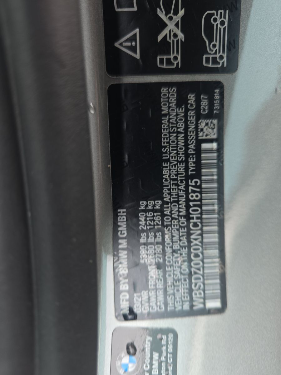 2022 BMW M8 Competition AWD