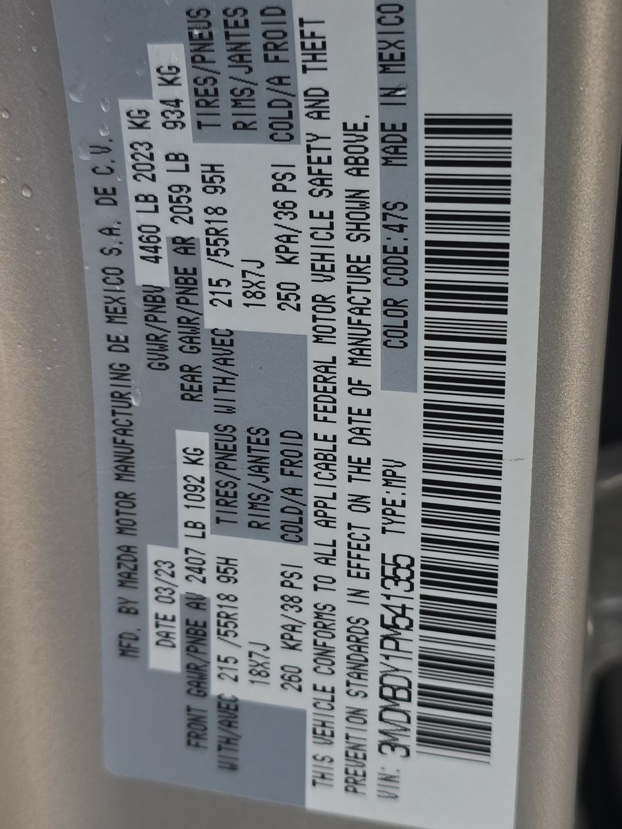 2023 MAZDA CX-30 2.5 Turbo Premium Package AWD