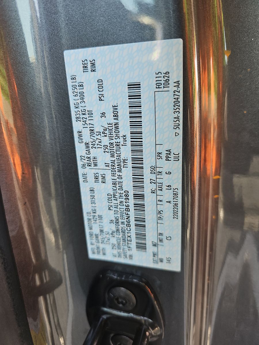 2022 Ford F-150 XL RWD