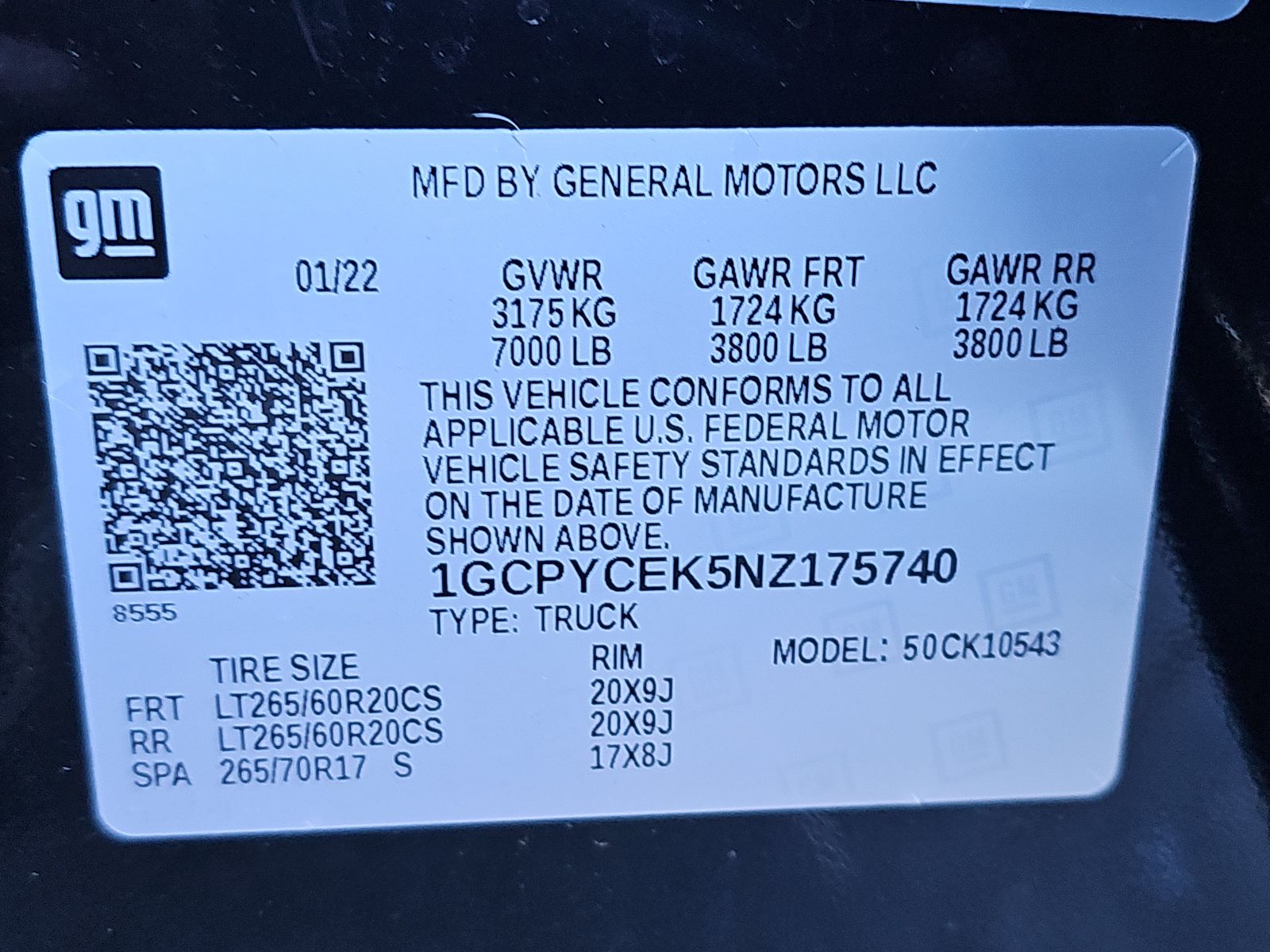 2022 Chevrolet Silverado 1500 Custom Trail Boss AWD