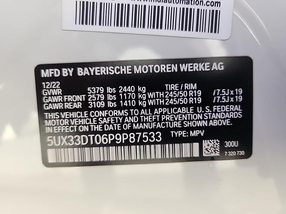 2023 BMW X4 xDrive30i AWD