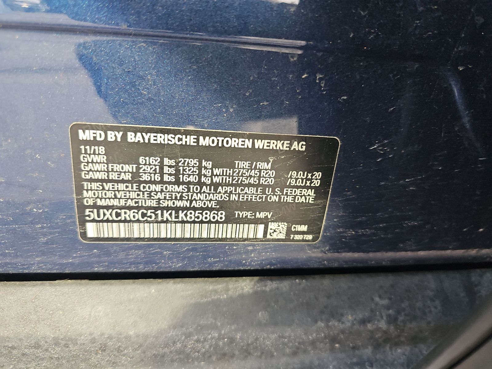 2019 BMW X5 xDrive40i AWD