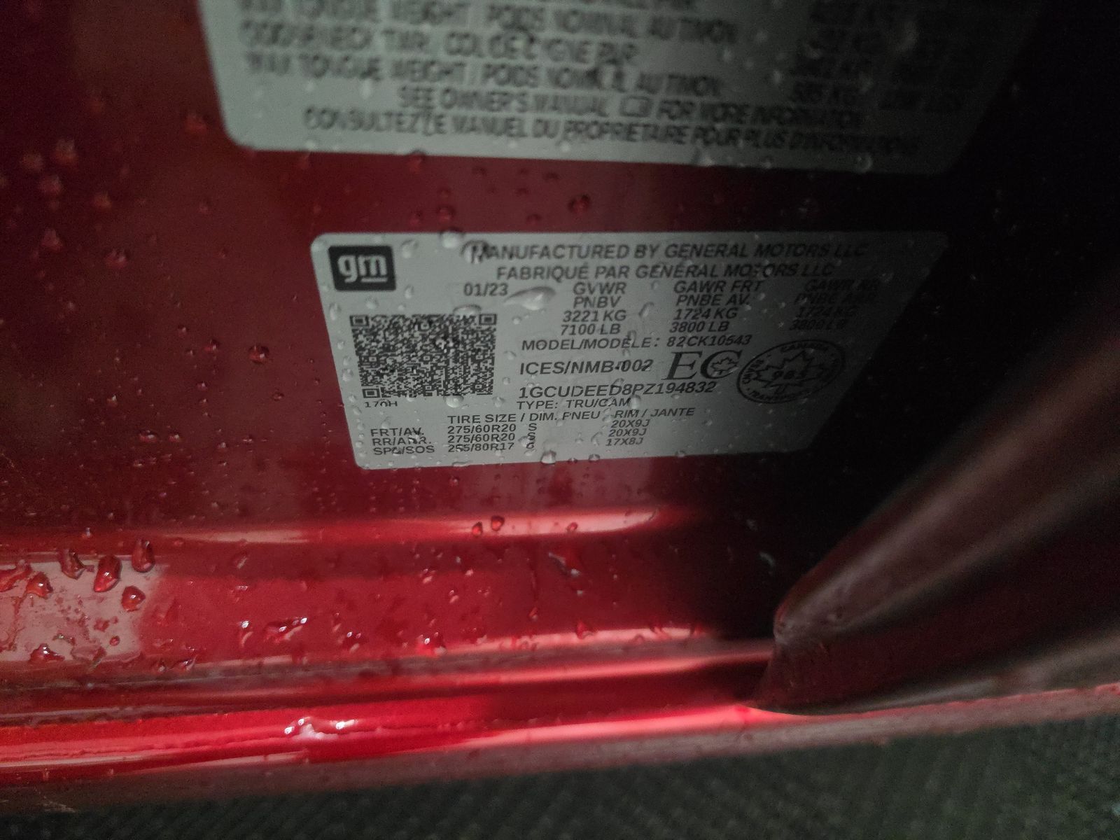 2023 Chevrolet Silverado 1500 RST AWD