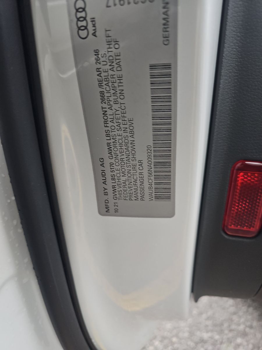 2022 Audi S5 Prestige AWD