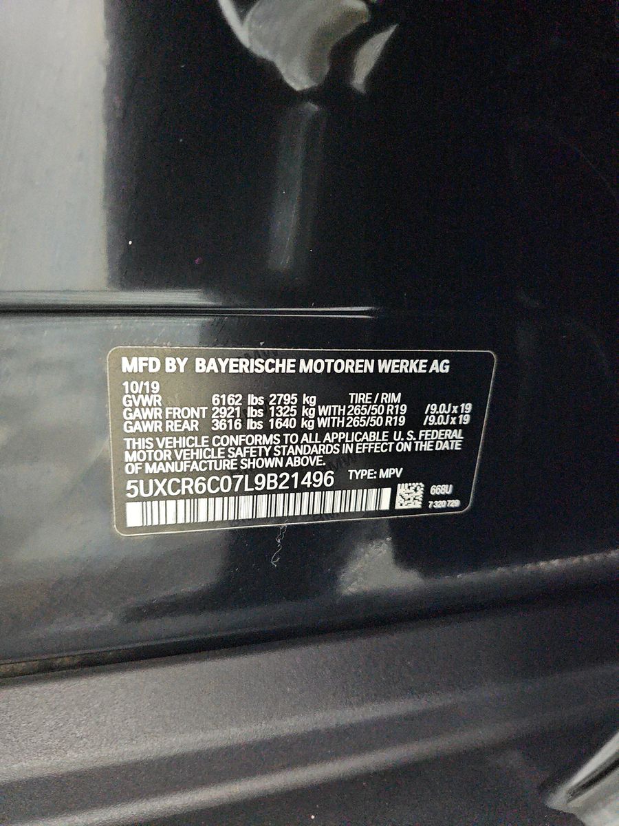 2020 BMW X5 xDrive40i AWD