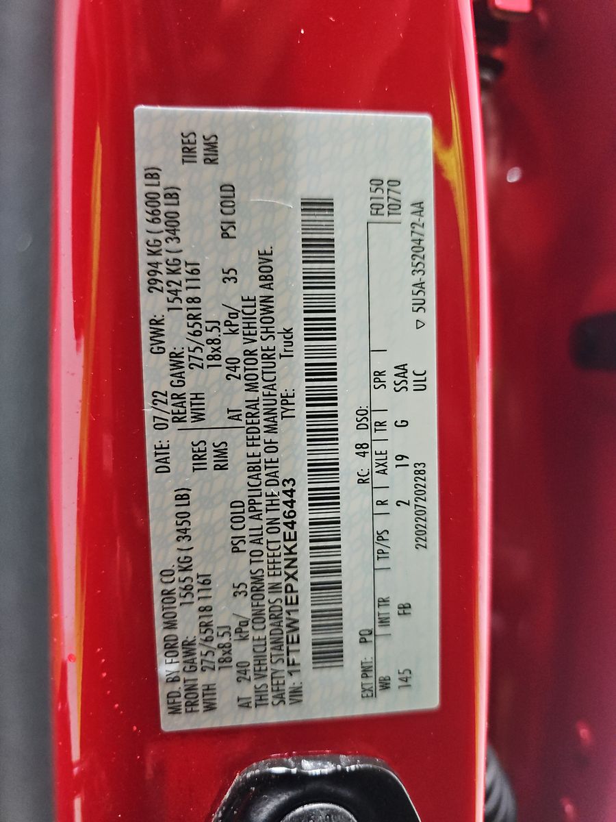 2022 Ford F-150 XLT AWD