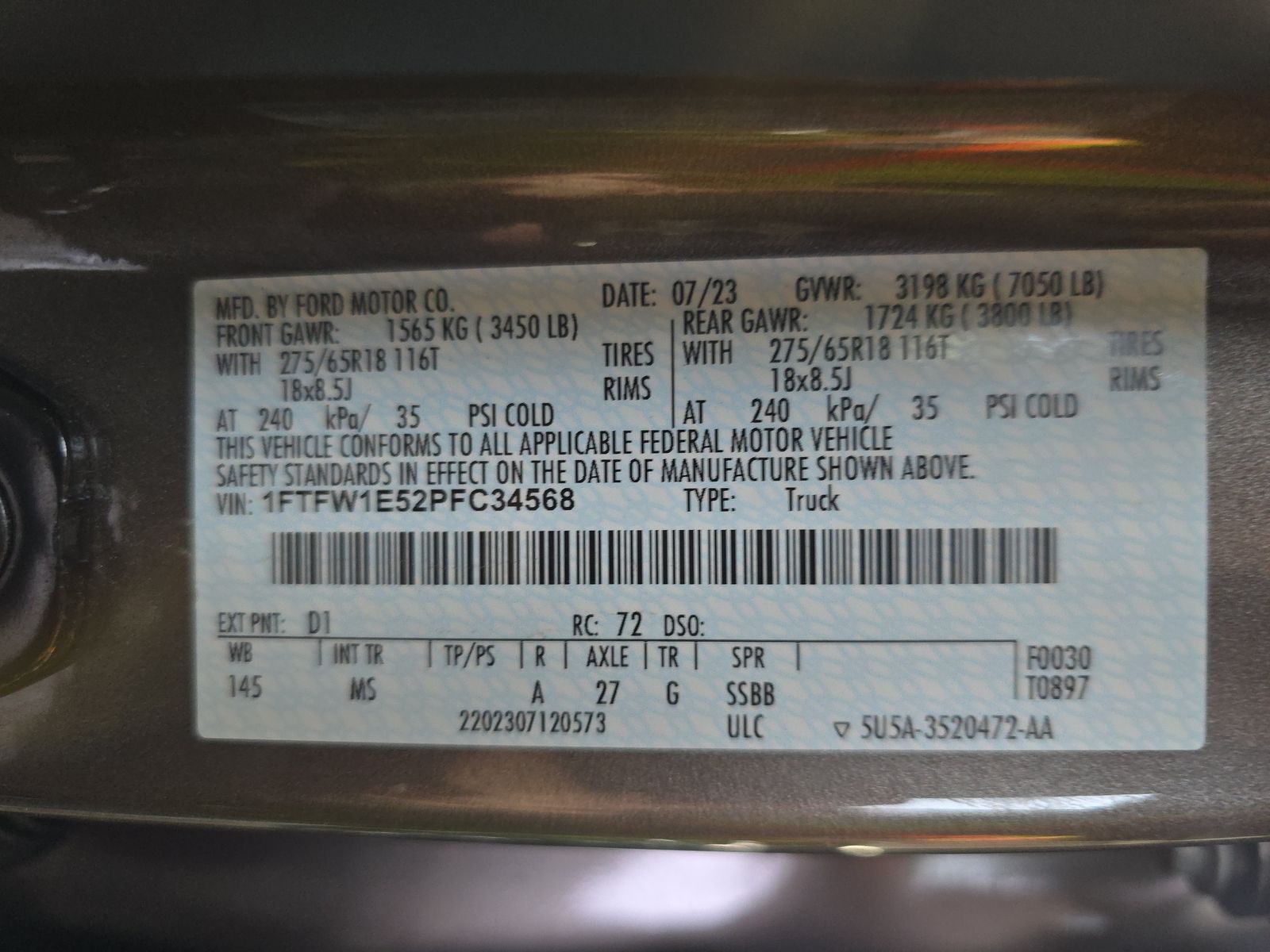 2023 Ford F-150 XLT AWD