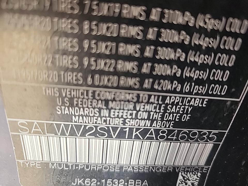 2019 Land Rover Range Rover Sport HSE Dynamic AWD