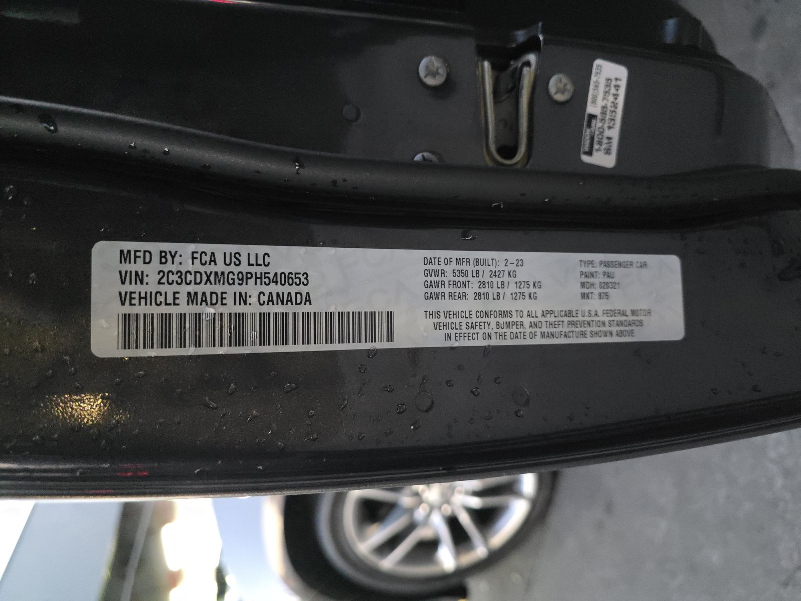 2023 Dodge Charger GT AWD