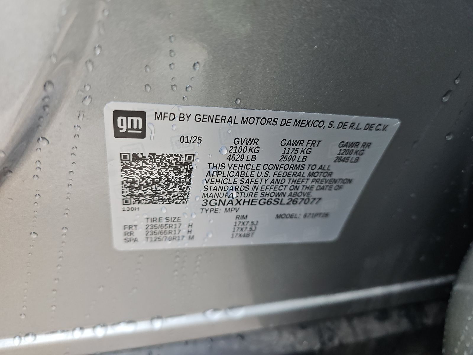 2025 Chevrolet Equinox LT FWD