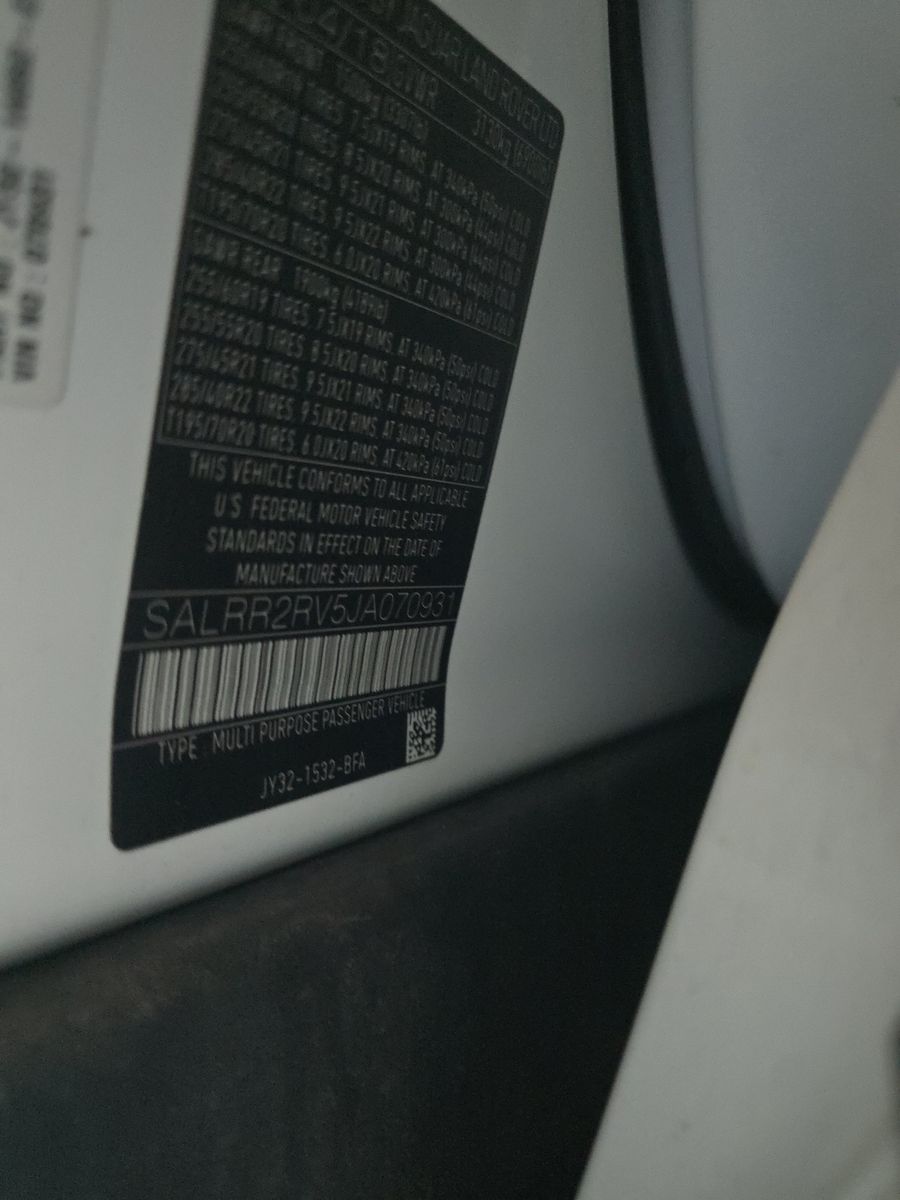 2018 Land Rover Discovery HSE AWD