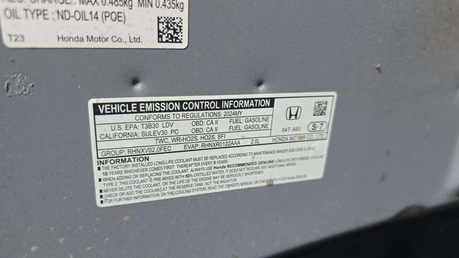 2024 Honda Civic Sport FWD