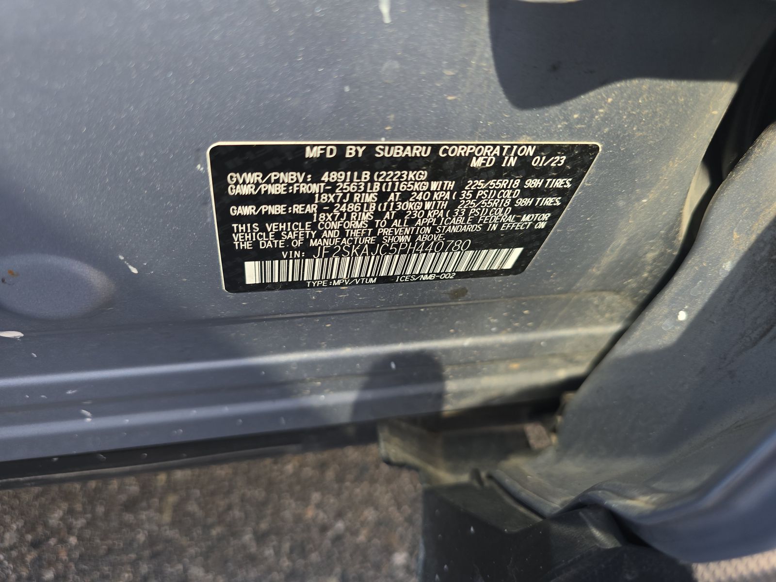 2023 Subaru Forester Sport AWD