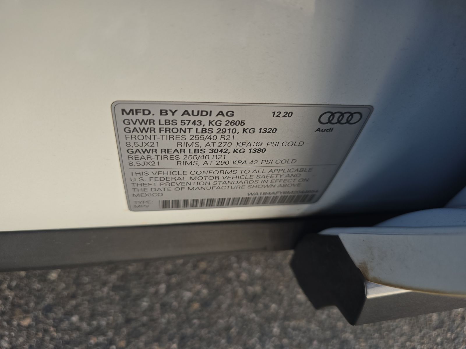 2021 Audi SQ5 Premium Plus AWD