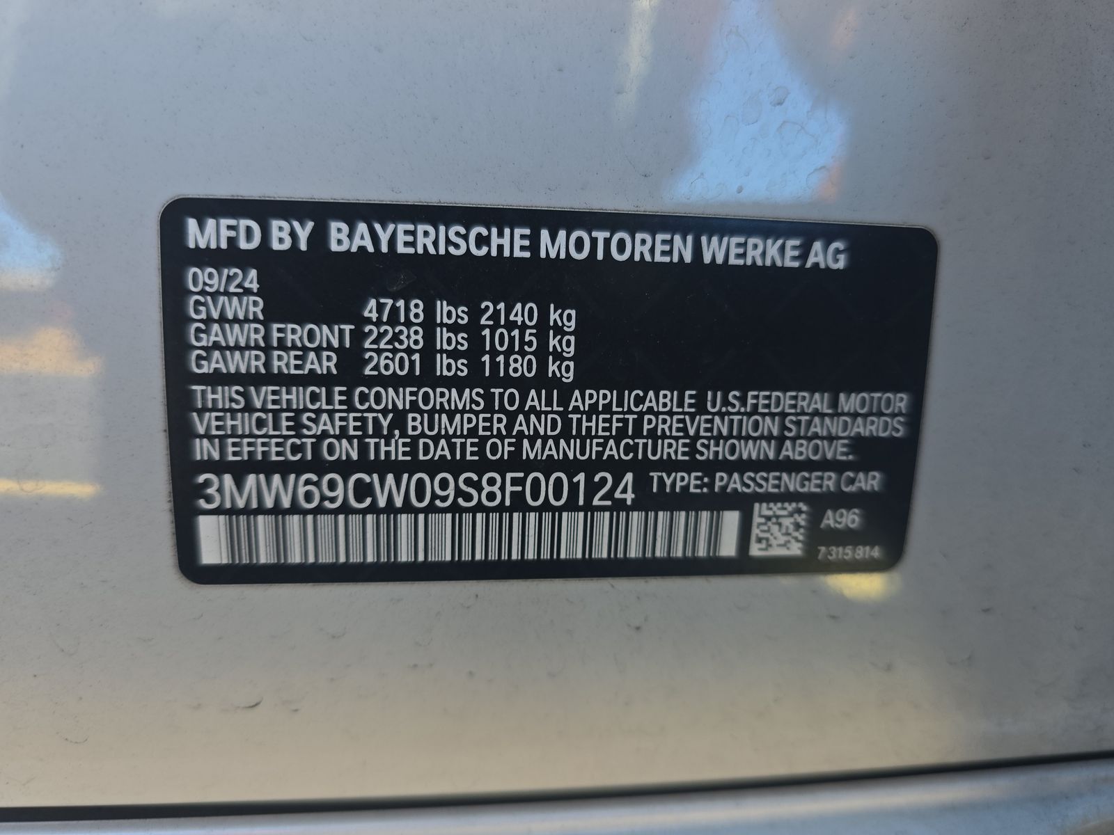 2025 BMW 3 Series 330i RWD