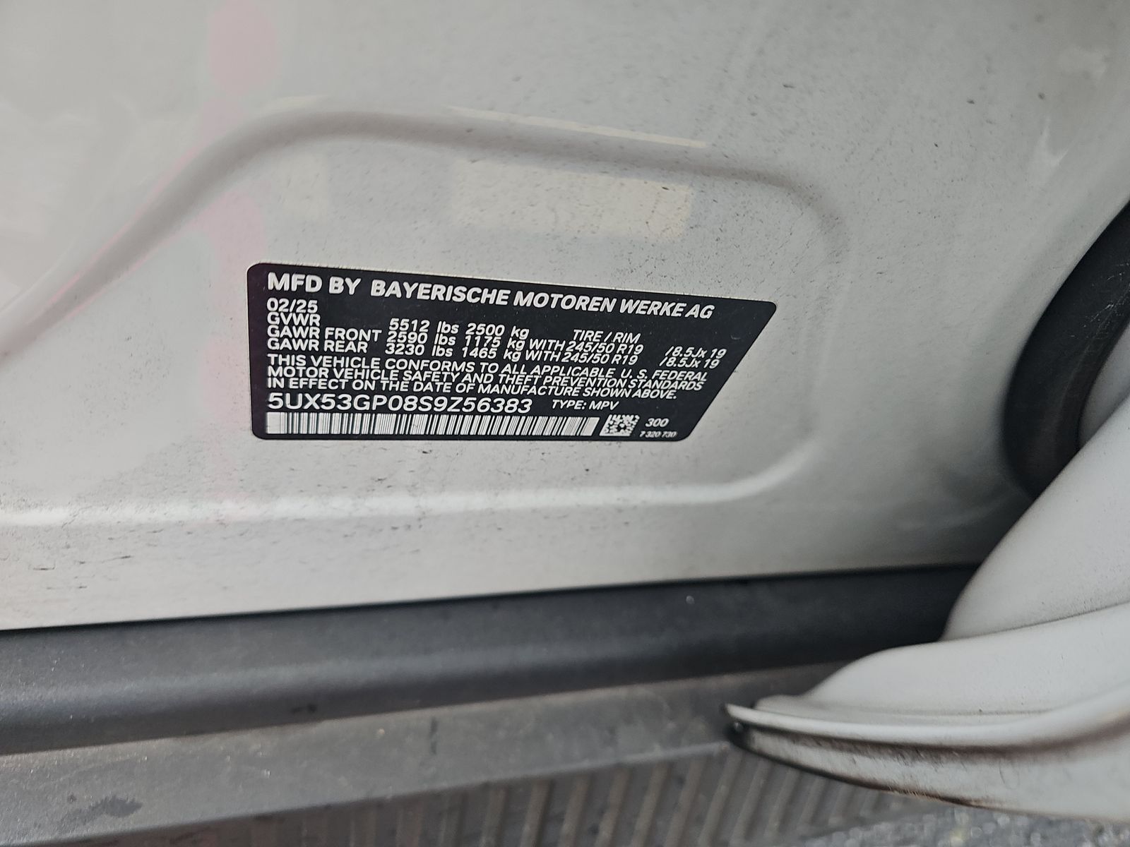 2025 BMW X3 xDrive30i AWD