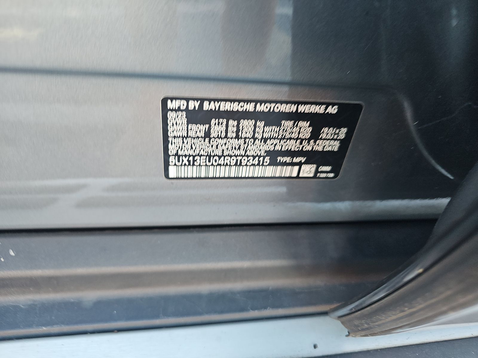 2024 BMW X5 sDrive40i RWD