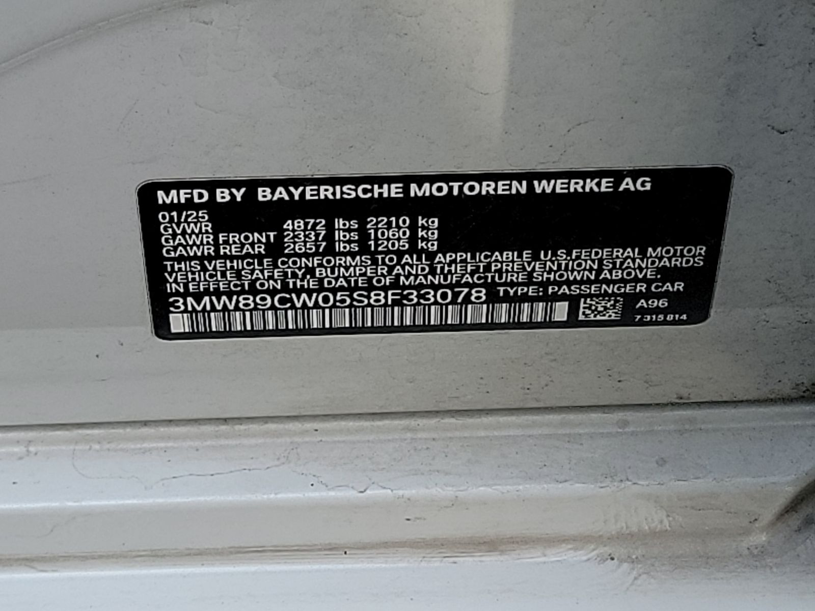 2025 BMW 3 Series 330i xDrive AWD