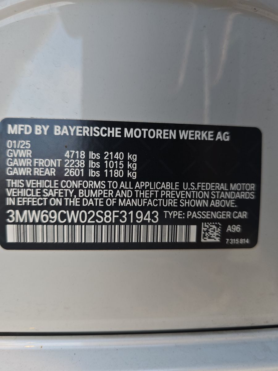 2025 BMW 3 Series 330i RWD