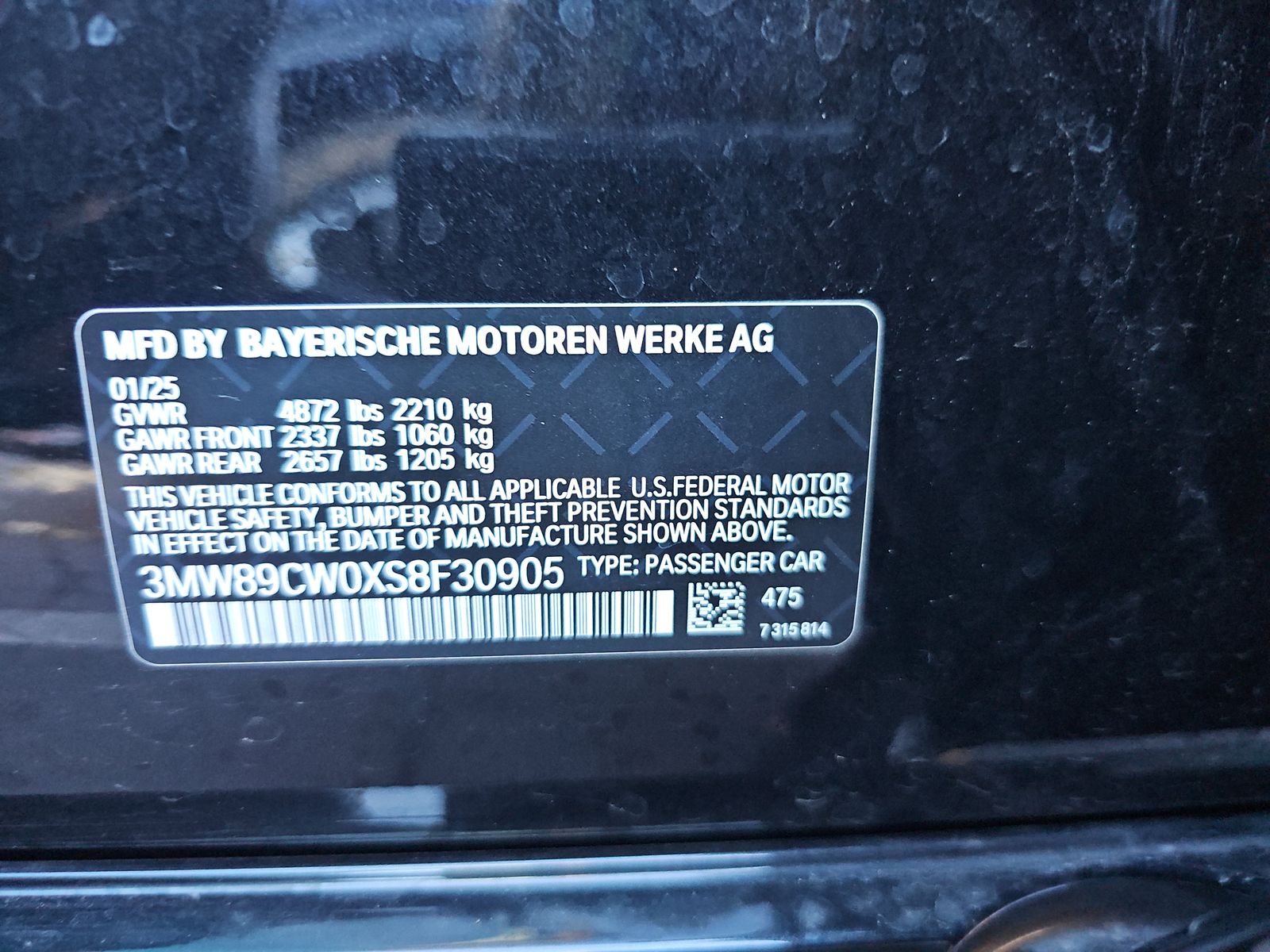 2025 BMW 3 Series 330i xDrive AWD