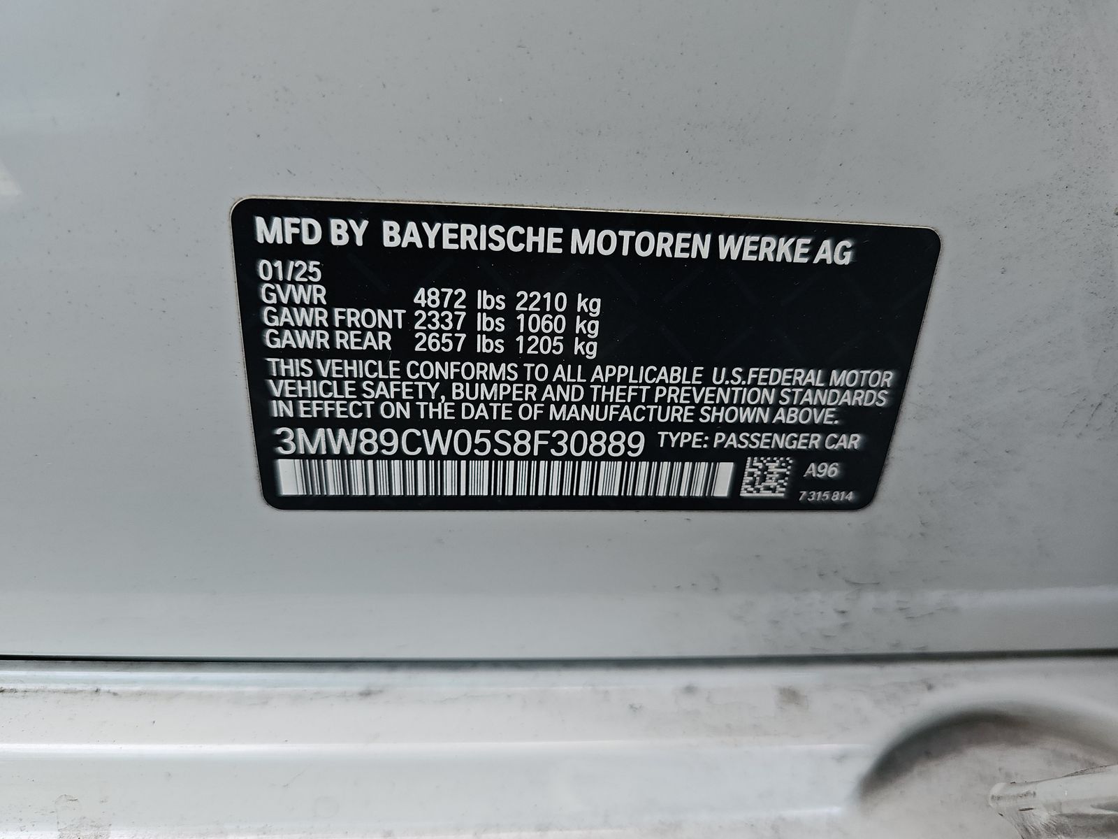 2025 BMW 3 Series 330i xDrive AWD