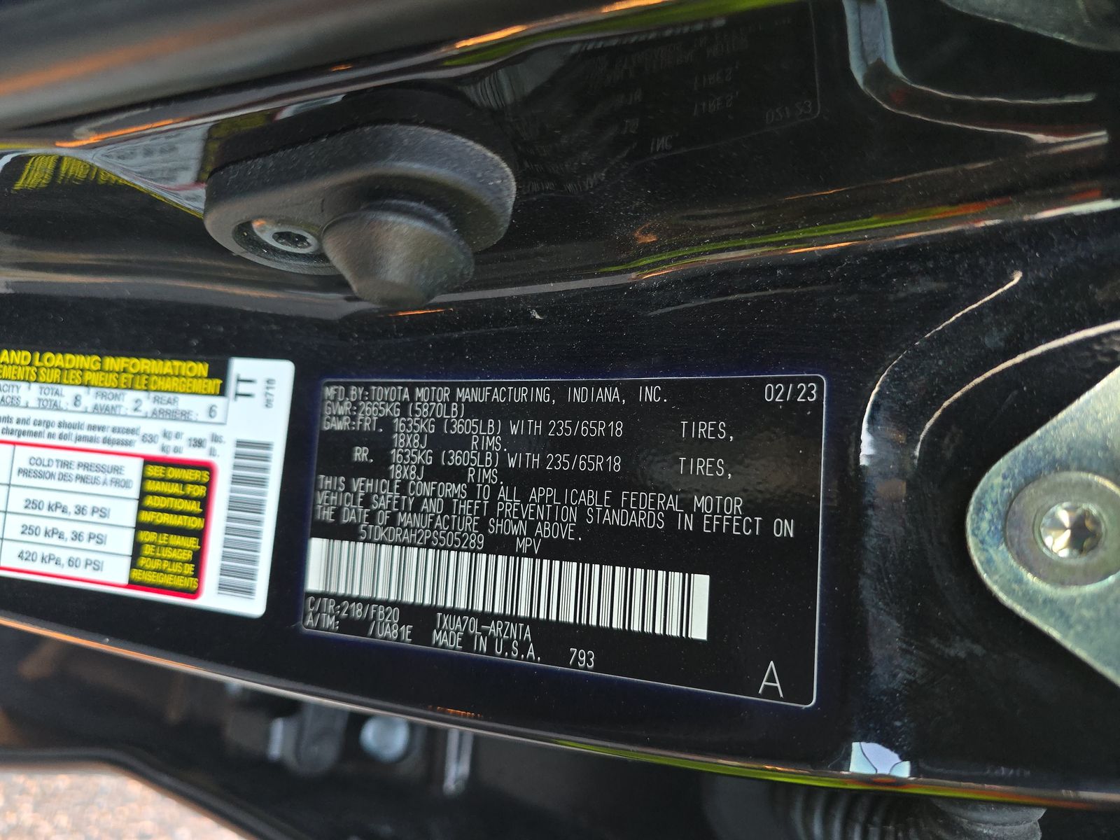 2023 Toyota Highlander LE FWD