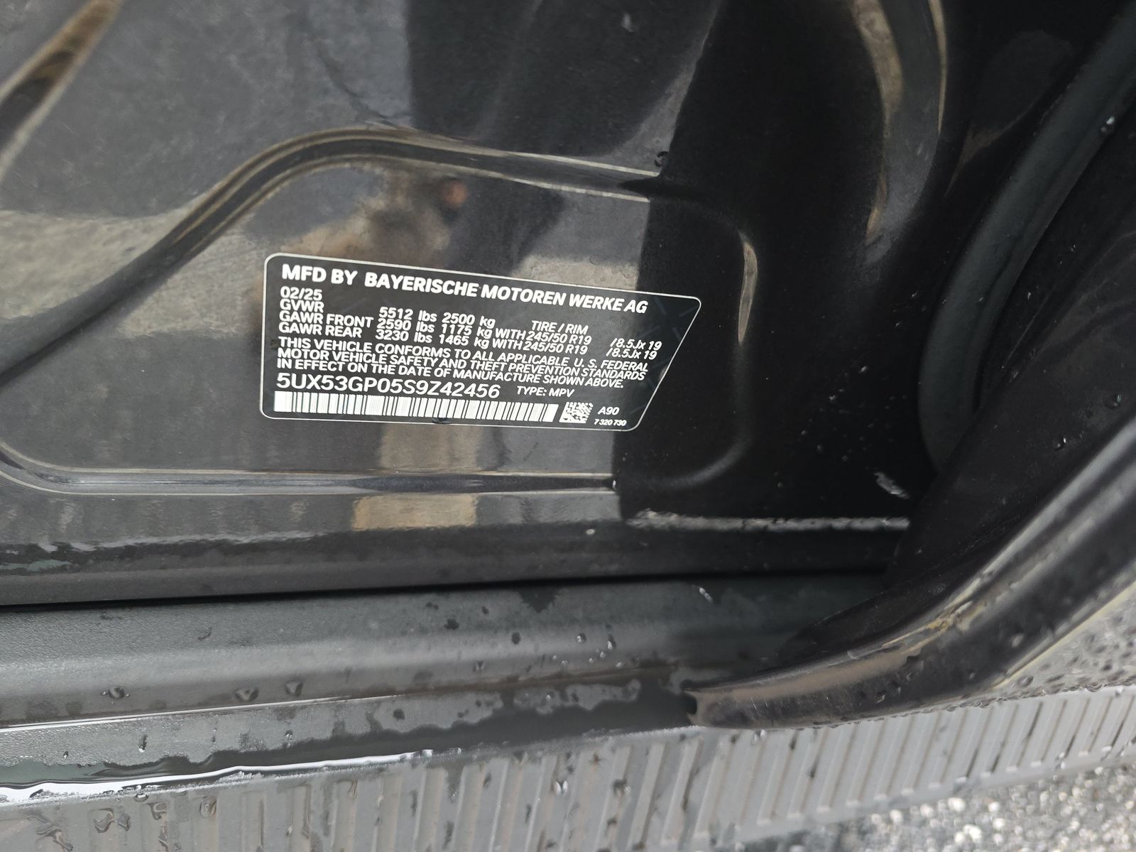 2025 BMW X3 xDrive30i AWD