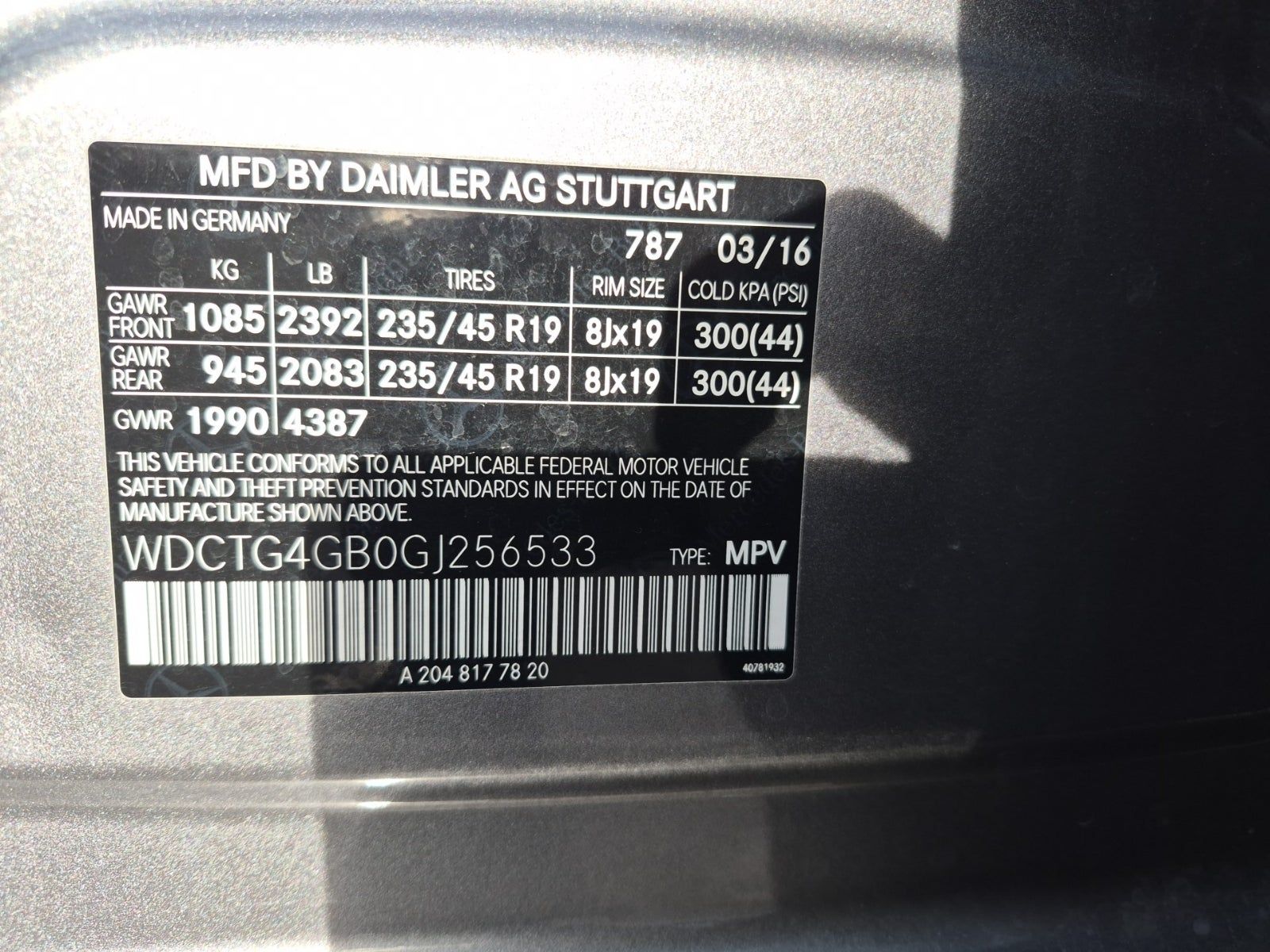 2016 Mercedes-Benz GLA GLA 250 AWD