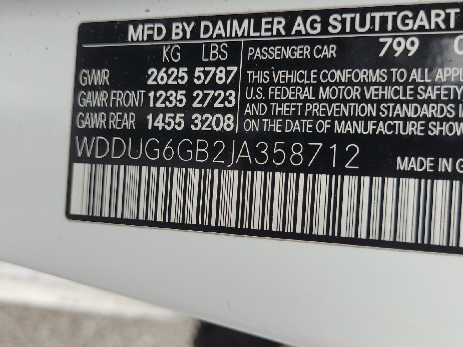 2018 Mercedes-Benz S-Class S 450 RWD