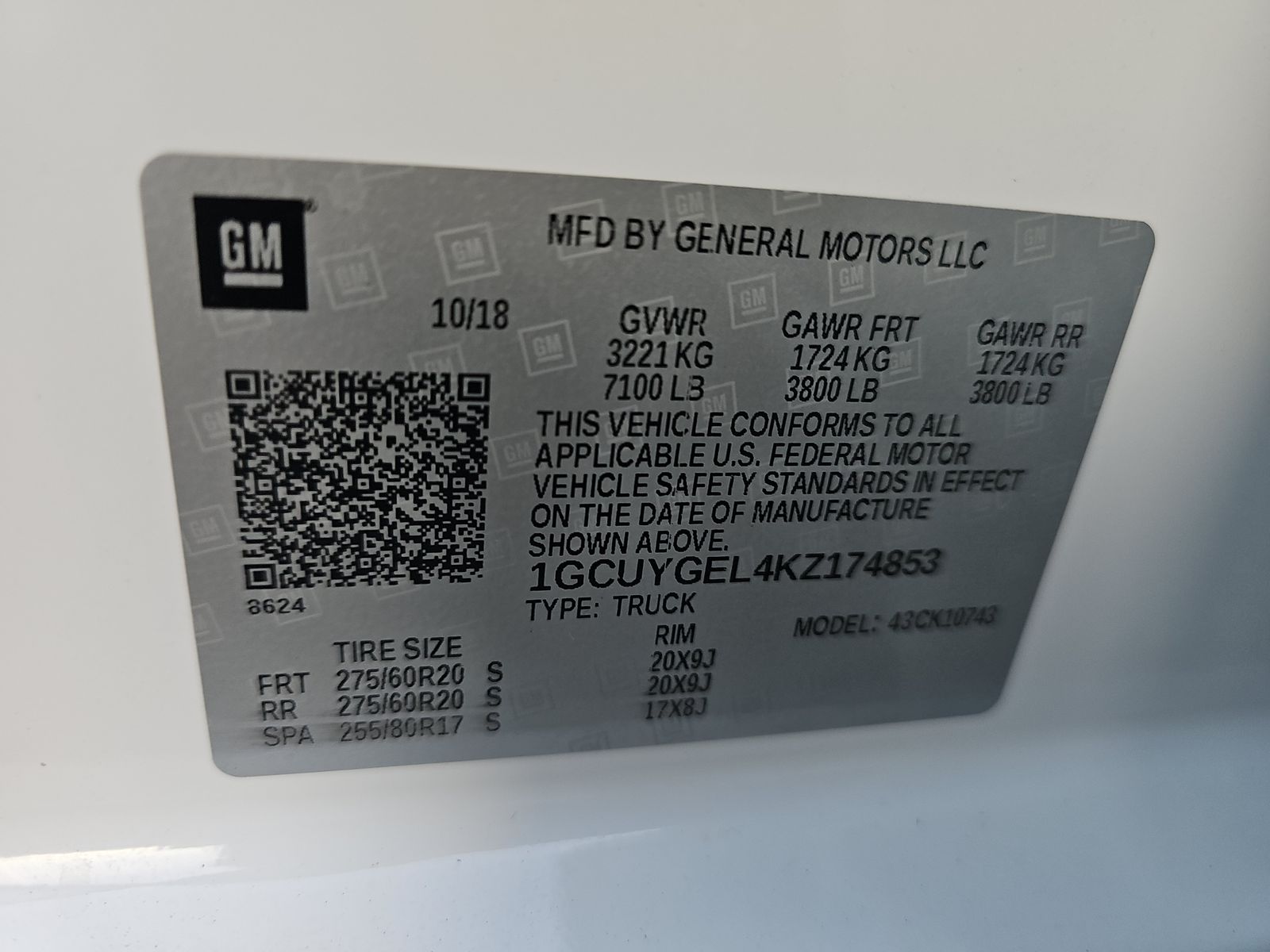 2019 Chevrolet Silverado 1500 LTZ AWD