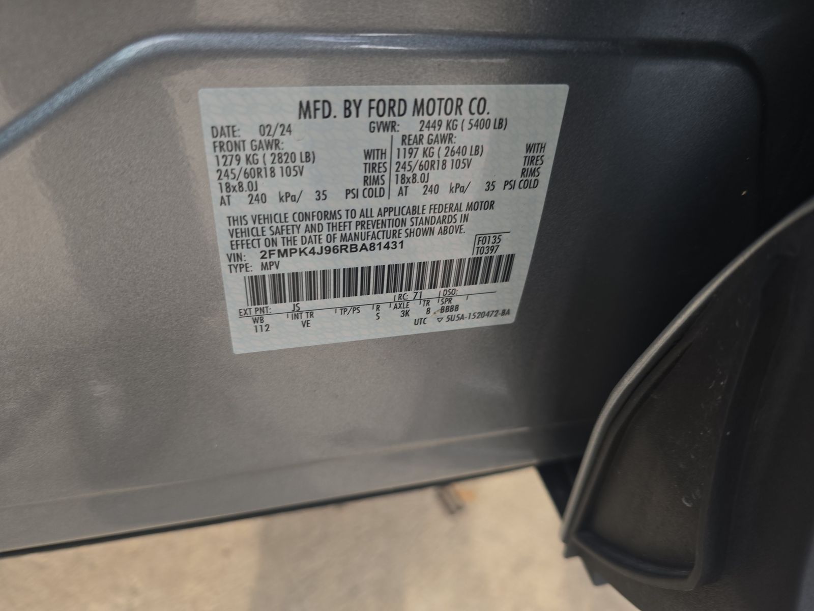 2024 Ford Edge SEL AWD