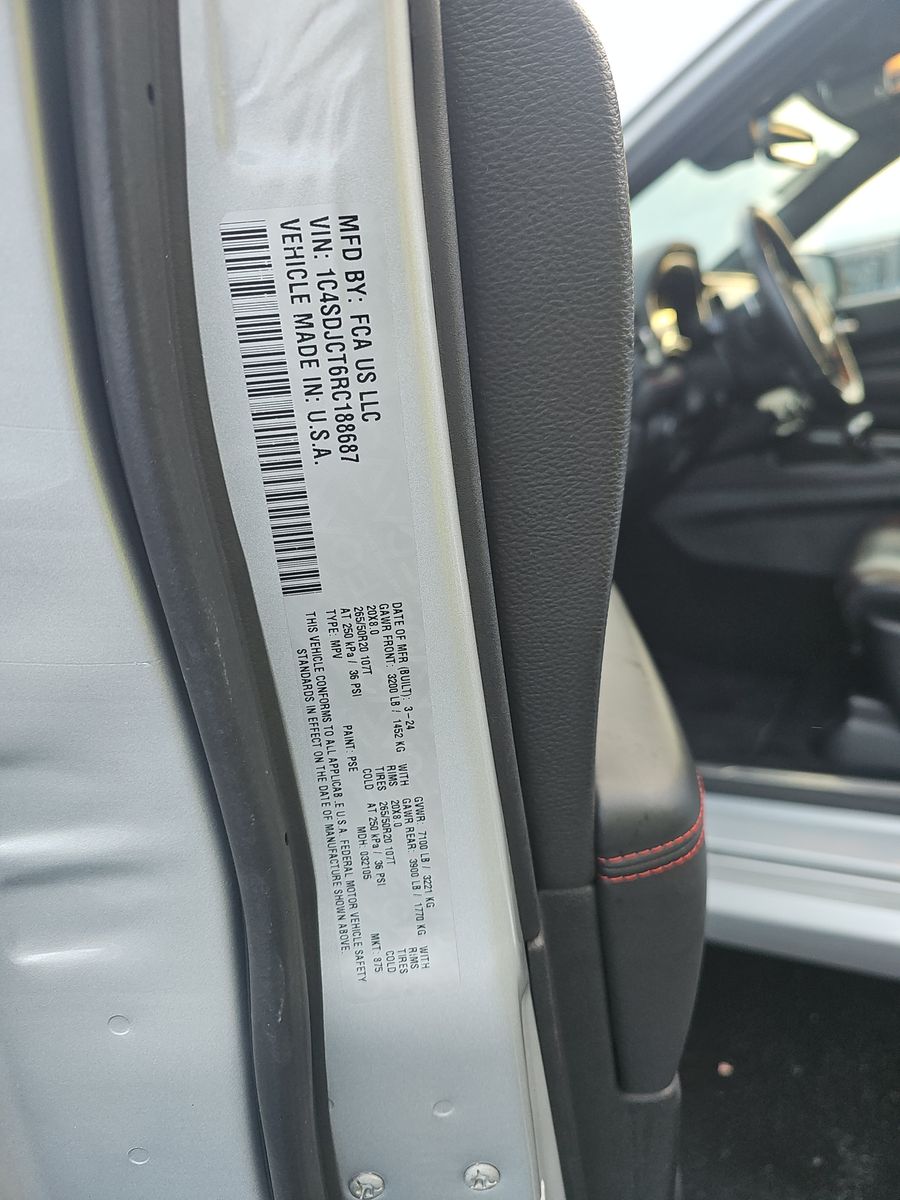 2024 Dodge Durango R/T Plus AWD