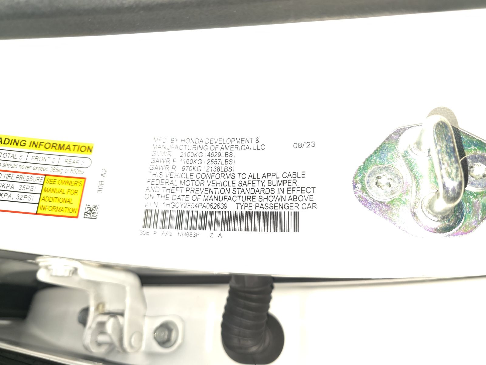 2023 Honda Accord Hybrid Sport FWD