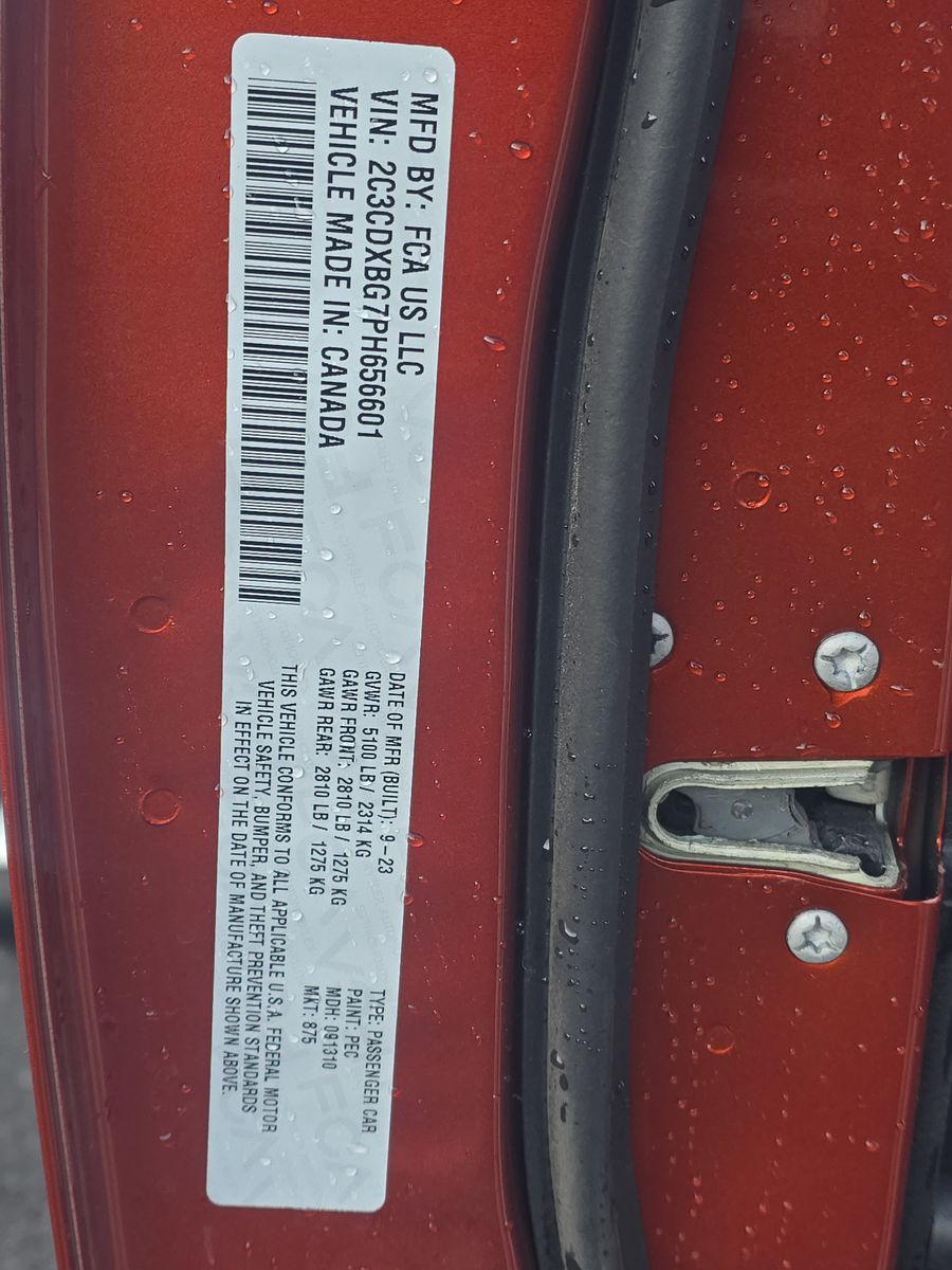 2023 Dodge Charger SXT RWD