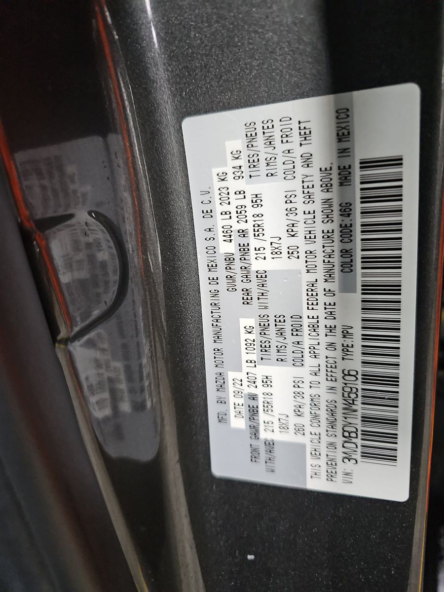 2022 MAZDA CX-30 2.5 Turbo Premium Package AWD