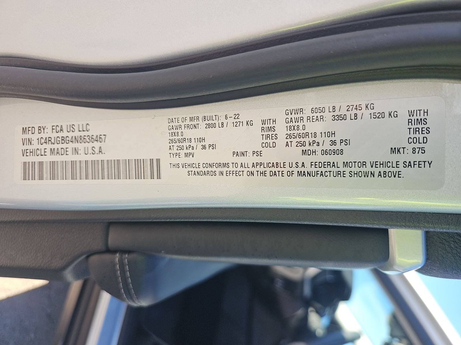 2022 Jeep Grand Cherokee Limited RWD