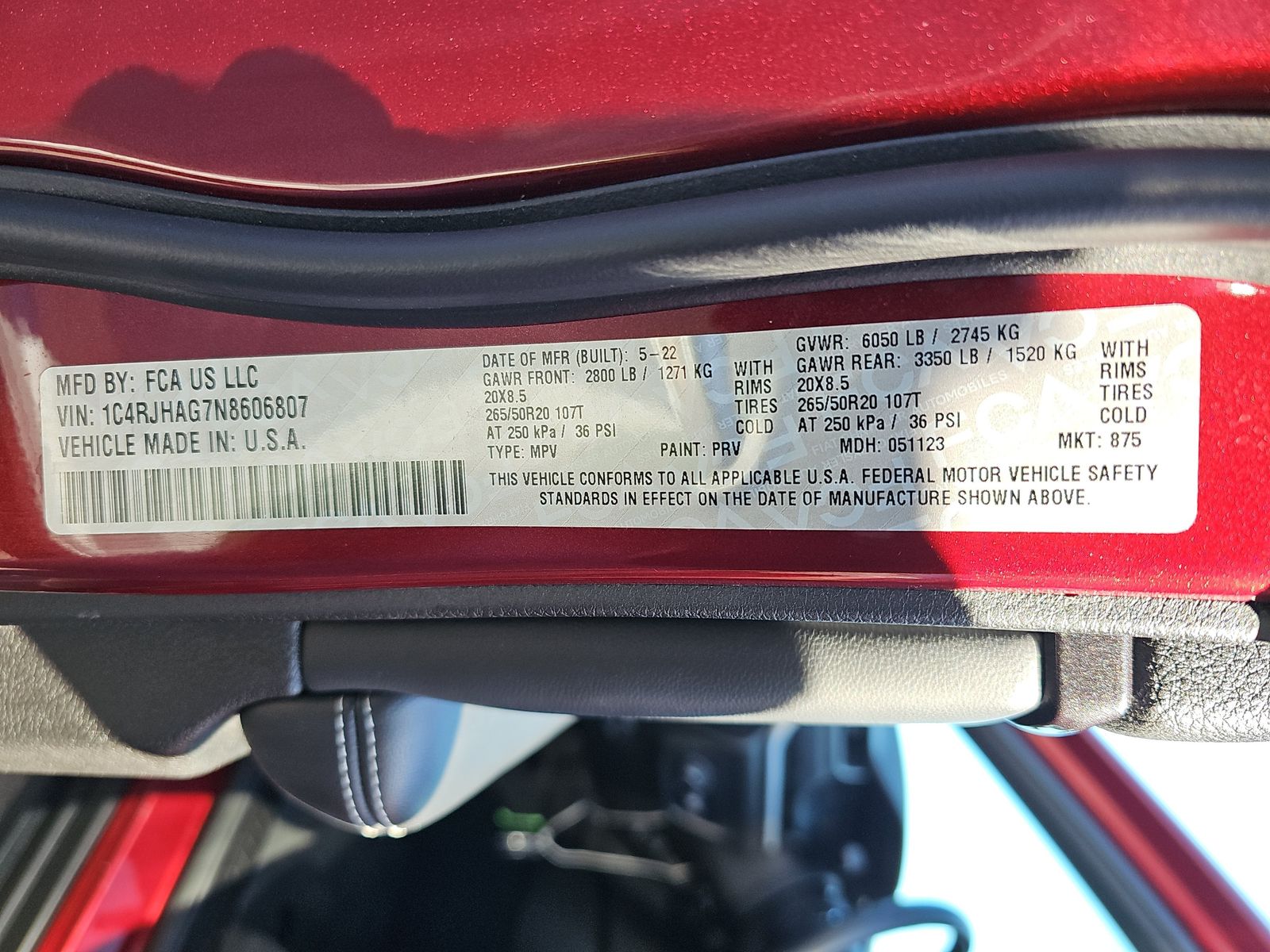 2022 Jeep Grand Cherokee Altitude AWD