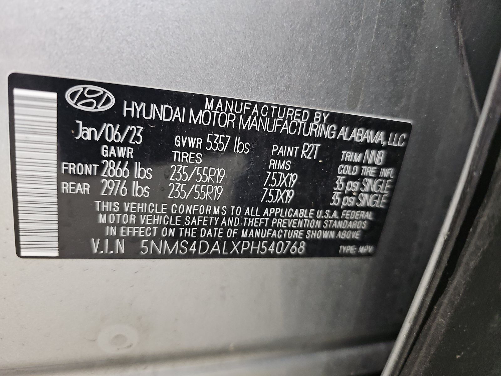 2023 Hyundai Santa Fe Limited AWD