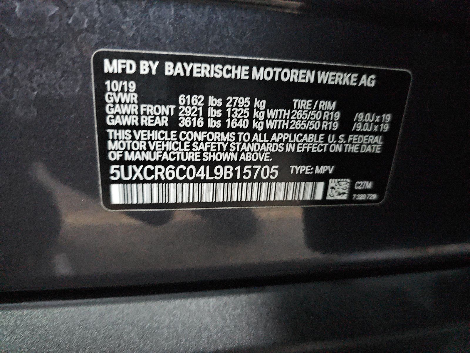 2020 BMW X5 xDrive40i AWD