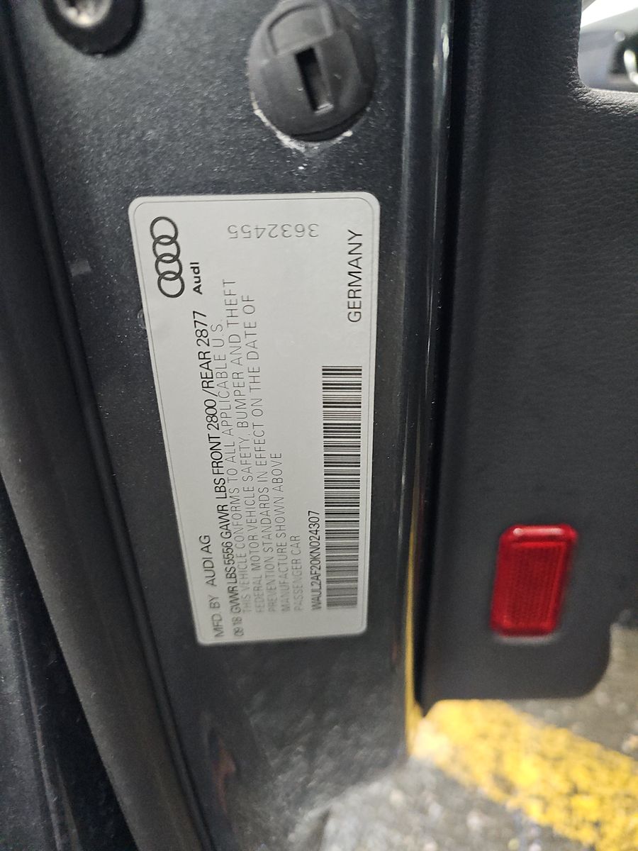 2019 Audi A6 3.0T Premium Plus AWD