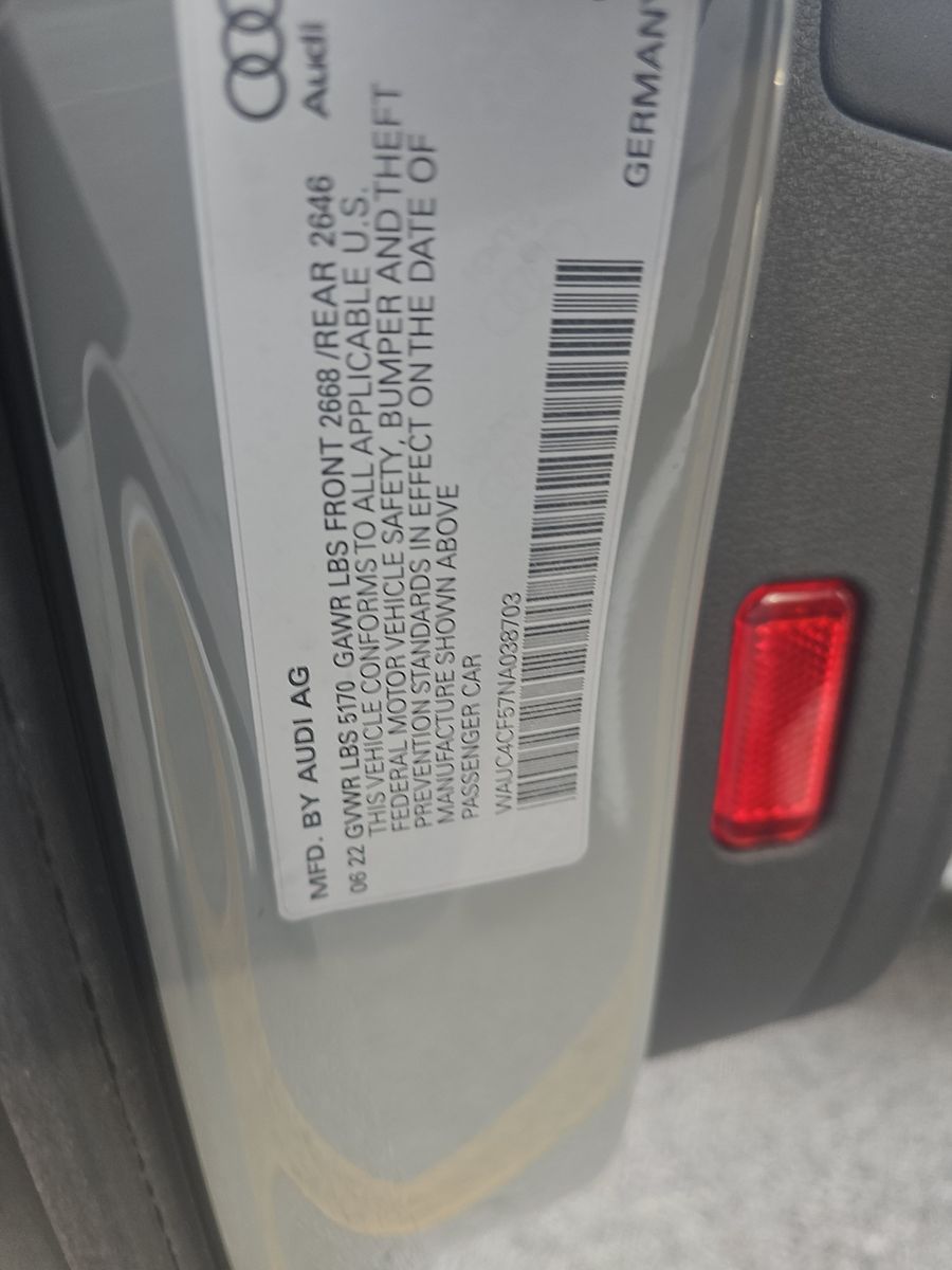 2022 Audi S5 Premium Plus AWD