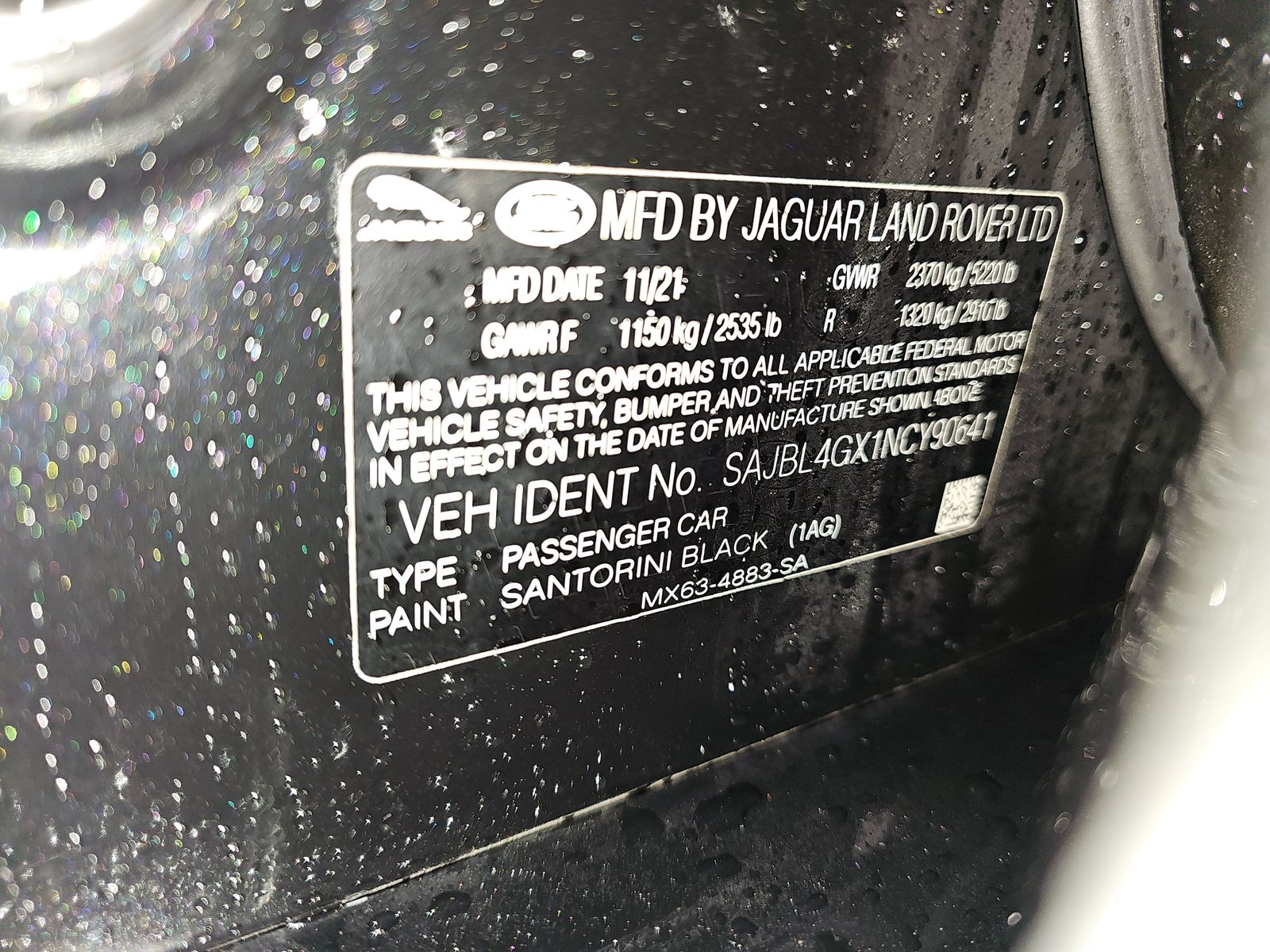 2022 Jaguar XF R-Dynamic SE AWD