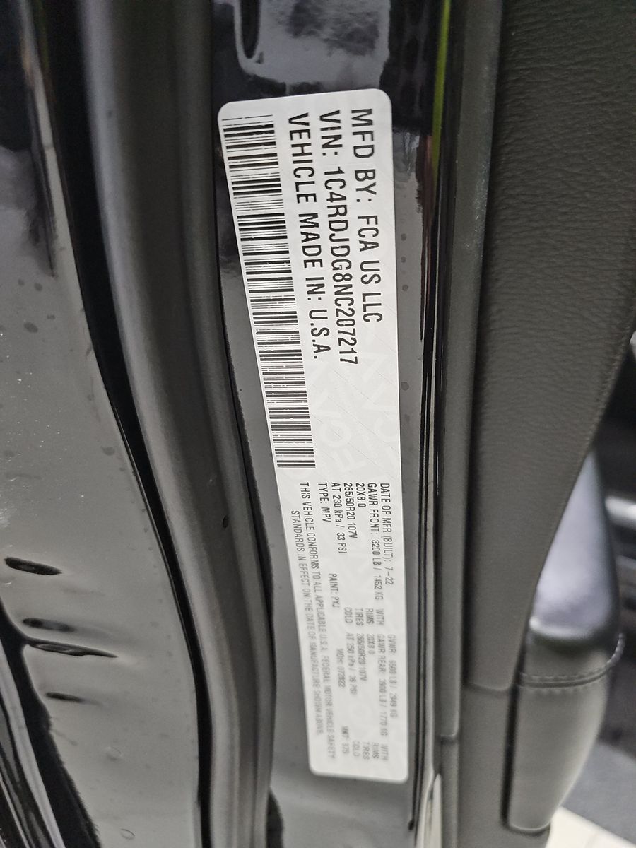 2022 Dodge Durango GT Plus AWD