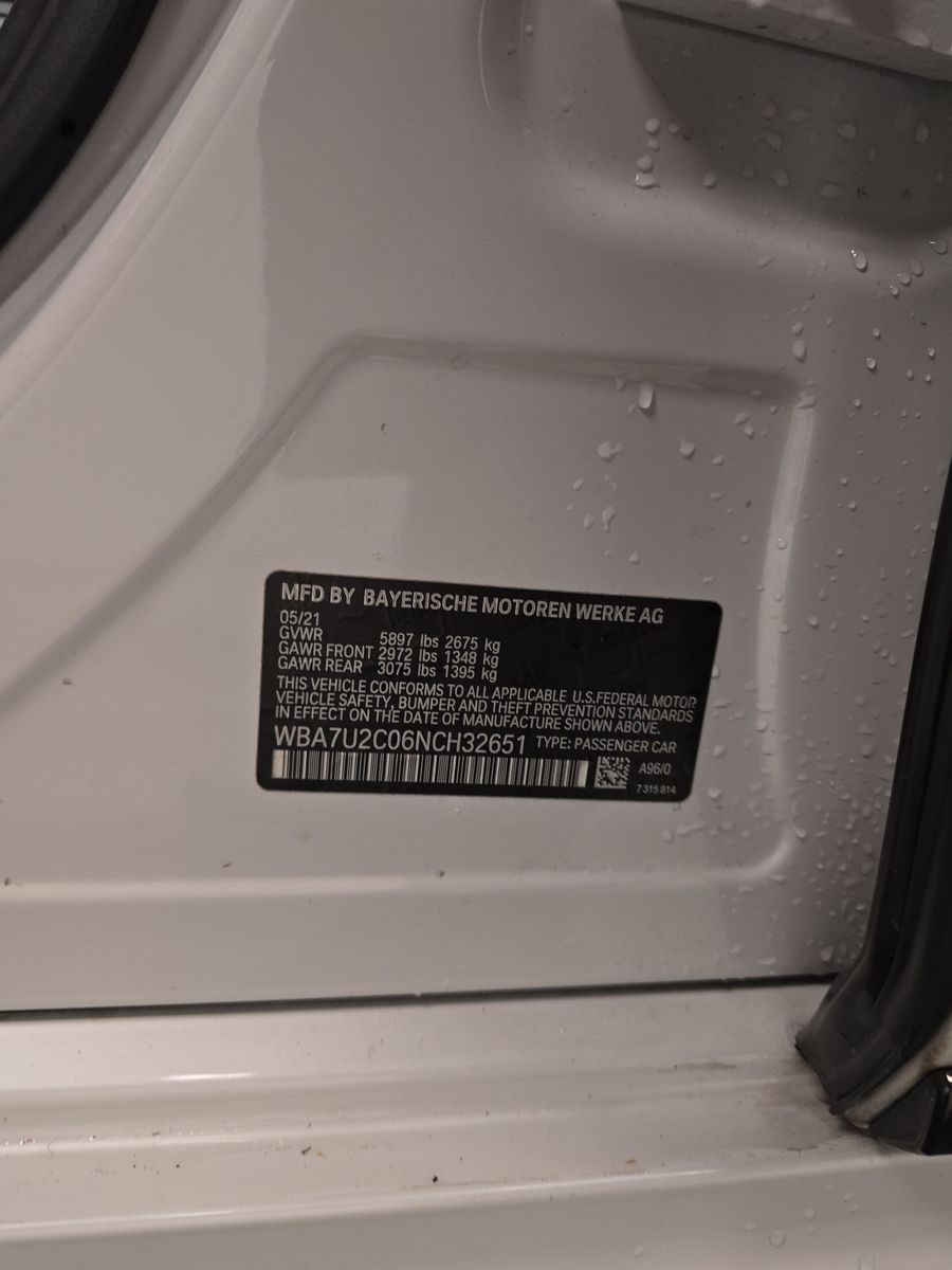 2022 BMW 7 Series 750i xDrive AWD