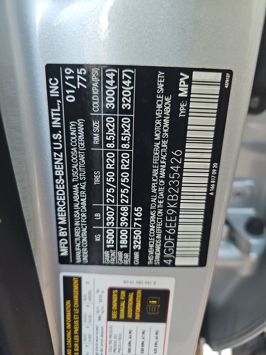 2019 Mercedes-Benz GLS GLS 450 AWD